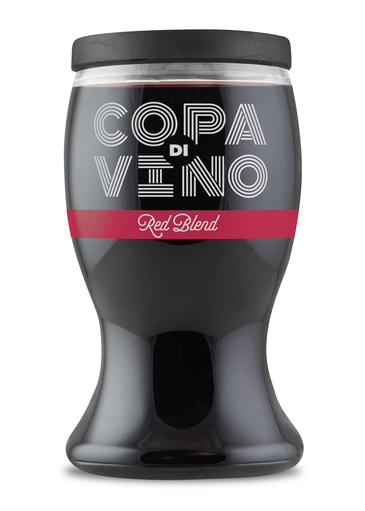 Copa Reutilizable PS Pie Gris Vino 300ml 2P (200 Uds)